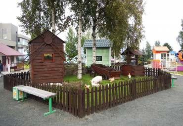 Парк аттракционов на Онежской набережной