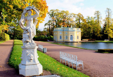 ЭКСКУРСИЯ В ПУШКИН (ЦАРСКОЕ СЕЛО). ЕКАТЕРИНИНСКИЙ ДВОРЕЦ, ПАРК, ЯНТАРНАЯ КОМНАТА