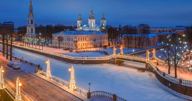 Санкт-Петербург: новогодний парадиз (авиаперелет)