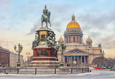 Новый год в Санкт-Петербурге - недорого (без авиаперелета)