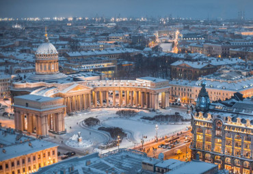 Новогодние каникулы в Санкт-Петербурге (автобусом из Москвы)