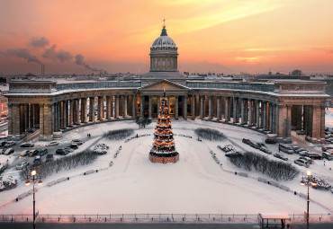 Новогодние каникулы в Санкт-Петербурге (автобусом из Москвы)