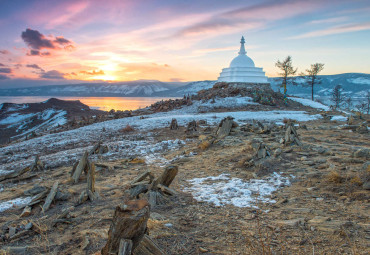 Ледовый круиз "Хрустальный лед Байкала". Иркутск - пос. Хужир - Большое Голоустное  - Листвянка - Иркутск