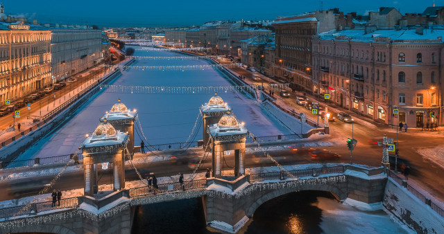 Новогодний тур на 3 дня в Санкт-Петербург