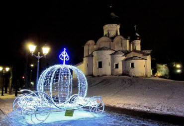 Тур на Новый год в Псков. Пушкинские горы-Псков-Печоры-Сигово-Изборск (4 дня)