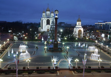 Январские каникулы в Калининграде. Калининград-Светлогорск-пос. Янтарный.