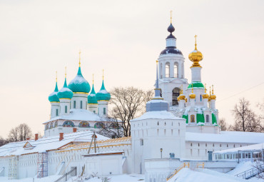 Жемчужины Золотого кольца. Санкт-Петербург – Тверь – Ростов Великий – Ярославль – Кострома –  Переславль-Залесский.