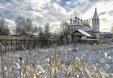 Вологодские жемчужины. Санкт-Петербург - Тихвин - Устюжна - пос. Даниловское - Череповец - Кириллов - Ферапонтово - Вологда - Нелазское  - Чагода - Санкт-Петербург