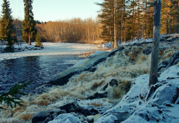 Карельские водопады и мраморный каньон «Рускеала». Санкт-Петербург - Приозерск - Сортавала - пос. Куркиёки - пос. Нижний Бесовец