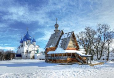 11 ГОРОДОВ ЗОЛОТОГО КОЛЬЦА-РОЖДЕСТВО! Анапа-Новороссийск-Краснодар-Гусь-Хрустальный-Муром-Боголюбово-Суздаль-Владимир-Иваново-Приволжск-Кострома-Ярославль-Ростов-Сергиев Посад.