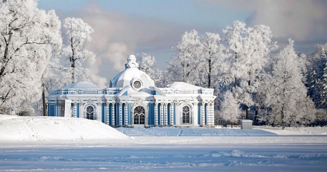 Волшебные мгновения Рождества. Санкт-Петербург-Пушкин.