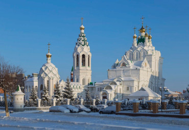 Новый год с Кыш Бабаем. Казань - Раифа - Свияжск.