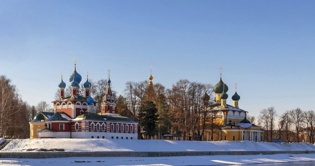 Уездный город на зимние каникулы. Москва - Калязин - Углич - Мышкин - Мартыново.