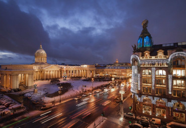 Рождественская сказка. Санкт-Петербург - Петергоф - Пушкин.