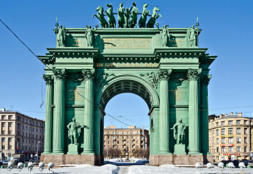 Рождественская сказка. Санкт-Петербург - Петергоф - Пушкин.