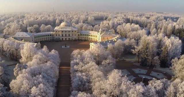 Романтика зимнего Санкт-Петербурга. Пушкин - Ломоносов - Петергоф.