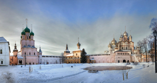 Легендарная Русь на зимние каникулы. Москва - Переславль-Залесский - Ростов Великий - Ярославль - Кострома.