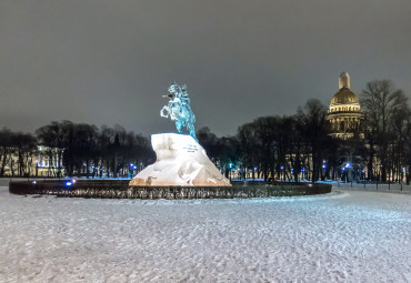 Новогодний Санкт-Петербург. Санкт-Петербург - Пушкин.