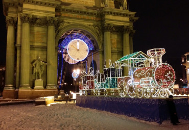 Однажды зимой в Санкт-Петербурге. Санкт-Петербург - Петергоф.