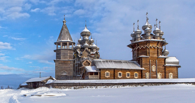 Карелия - рождественский колорит. Петрозаводск - Сортавала - Чална - Салма - Кижи.