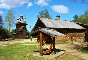 Под светом Полярной звезды. Архангельск - Малые Корелы - Северодвинск - о. Ягры - Холмогоры - Ломоносово - Голубино - Пинега.