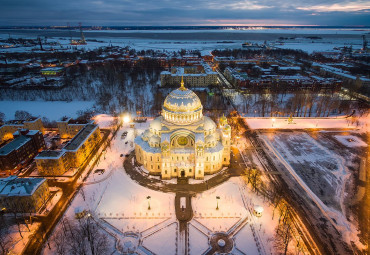 Петербург для Вас. Санкт-Петербург - Кронштадт - Павловск -  Петергоф (4 дня)