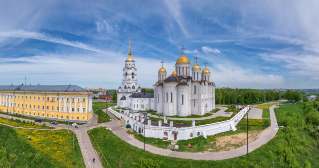 Большое Золотое Кольцо России. Москва-Владимир-Боголюбово-Суздаль-Иваново-Кострома-Ярославль-Ростов Великий-Переславль-Залесский-Сергиев Посад-Александров-Углич-Мышкин-Мартыново-Борисоглебский.