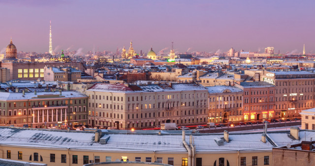 День влюблённых в Санкт-Петербурге. Санкт-Петербург  - Пушкин