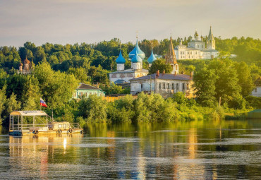 Звезда Руси: Москва – Коломна – Рязань – Касимов – Нижний Новгород – Гороховец – Владимир – Боголюбово – Суздаль – Плес – Кострома – Ярославль – Ростов Великий – Переславль-Залесский – Сергиев Посад