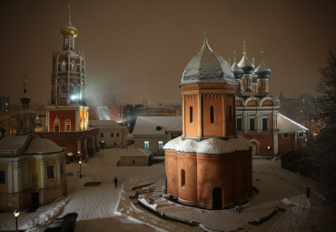 По сказочным крышам новогодней Москвы. Москва