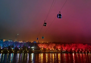 По сказочным крышам новогодней Москвы. Москва