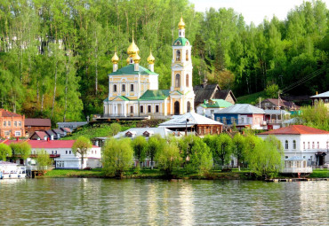 По-щучьему велению - в боярские владения. Москва - Иваново - Плес - Кострома - Ярославль - Ростов Великий - Переславль-Залесский - Сергиев Посад.