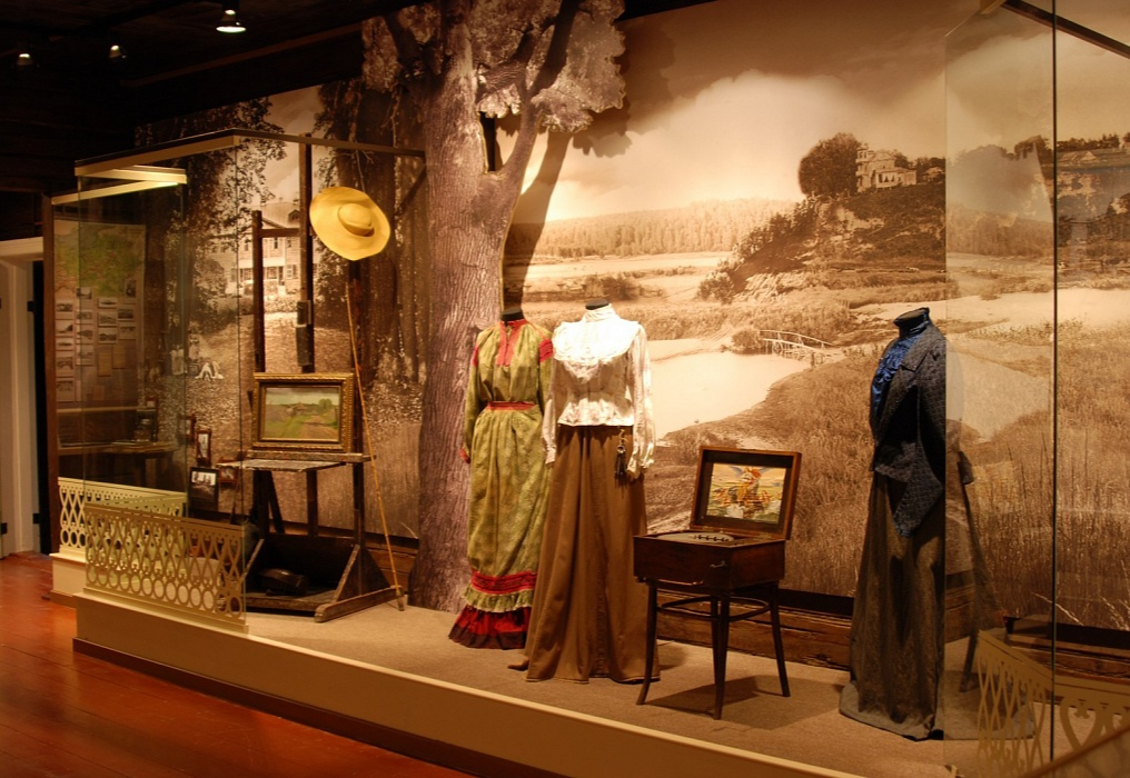 Мемориальная чеховская школа, с. Новоселки