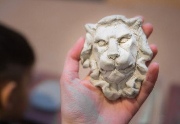 Мастер-класс «Лепим льва». 9+