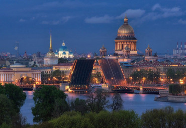 Величественный Петербург. Москва - Санкт-Петербург - Петергоф - Пушкин - Павловск.