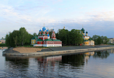 Волжская романтика. Москва - Тверь - Торжок - Дмитров - Сергиев Посад - Калязин - Кашин - Углич - Рыбинск - Ярославль - Иваново - Суздаль