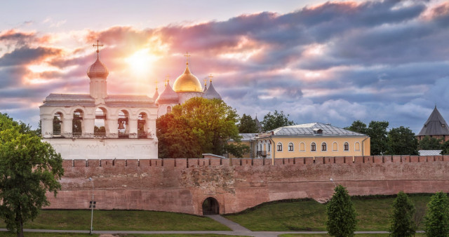 Великие братья Псков и Новгород (3дня). Псков - Пушкинские горы - Изборск - Печоры - Великий Новгород