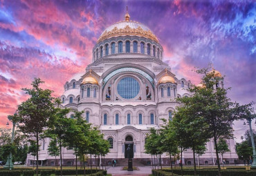 "Салют Победы в Санкт-Петербурге". Москва - Санкт-Петербург - Петергоф - Кронштадт.