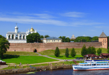 Серебряное ожерелье. Санкт-Петербург -  Петергоф - Великий Новгород