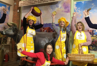 Интерактивная экскурсия «Сырные истории» 3+