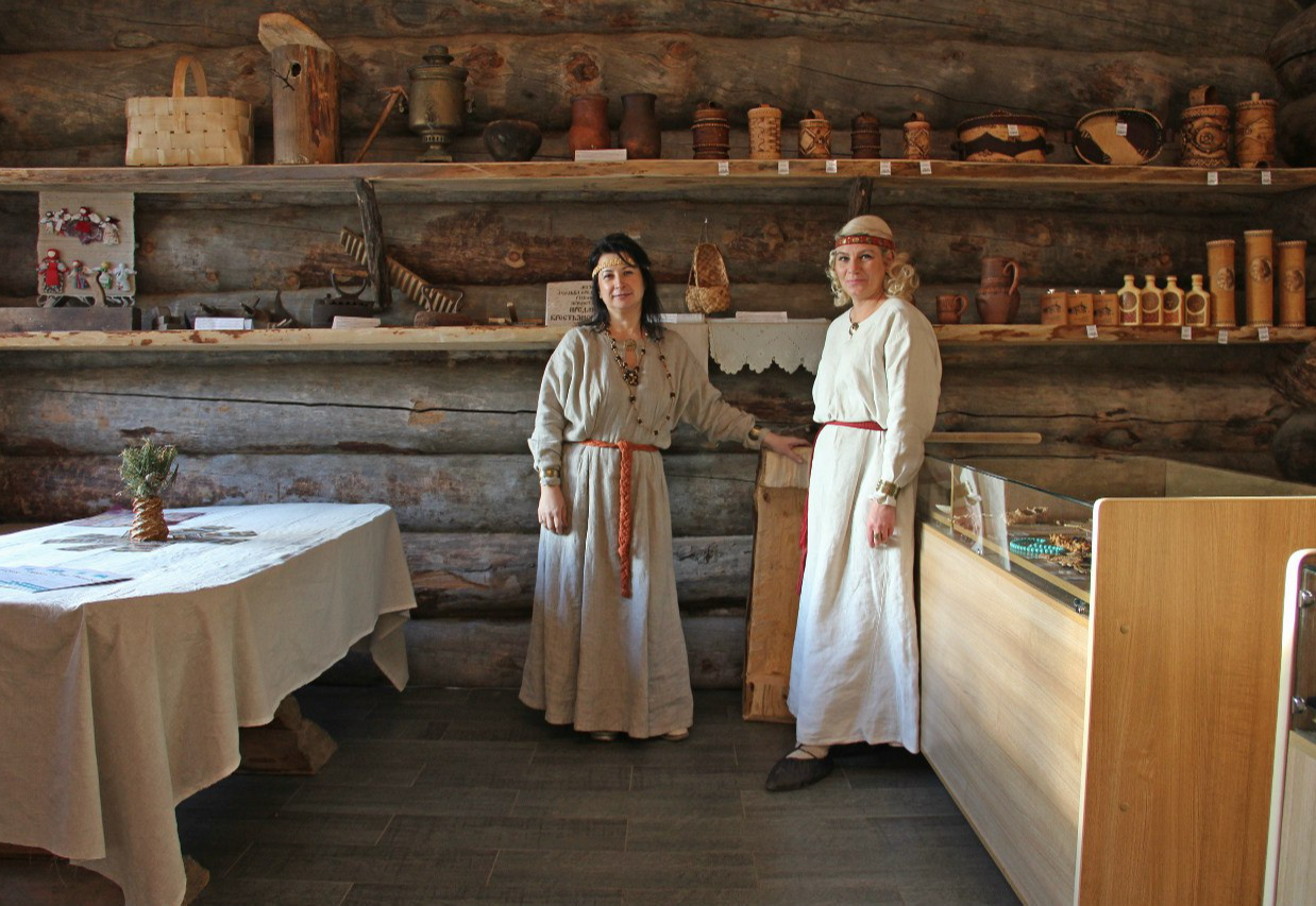 Усадьба средневекового рушанина