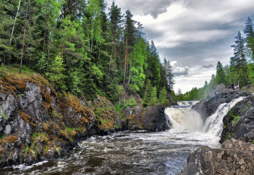 А в Карелии - белые ночи! Петрозаводск - Кемь - Кижи - Рускеала - Кивач - Соловки