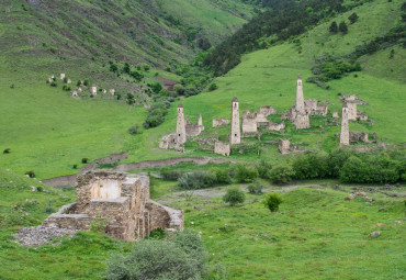 2 в 1: Северная Осетия и Ингушетия. Беслан - Владикавказ - Армхи - Гули - Эгикал - Верхний Цей - Бирагзанг