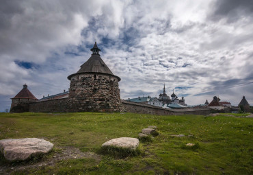 Соловки для туристов из Каргополя. Пудож - Кемь - Рабочеостровск - Соловецкий.