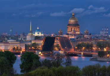 Белые ночи в Северной столице. Санкт-Петербург - Петергоф - Пушкин.