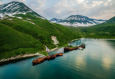 Морской круиз в бухту Русская. Петропавловск-Камчатский.