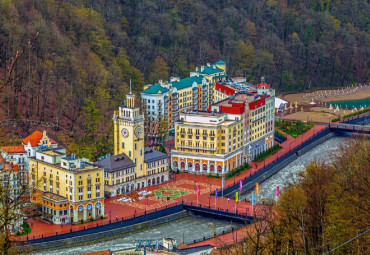 В горы всей семьей. Сочи - Роза Хутор.