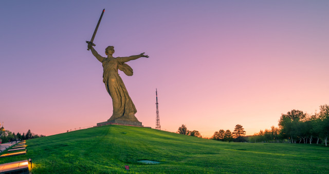 Огней так много золотых. Москва - Волгоград - Дубовка - Камышин - Саратов - Москва