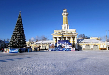 Новый год в Костроме. Москва - Переславль-Залесский - Сумароково - Кострома.