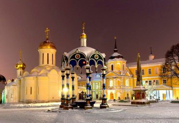 Новый год в Сергиевом Посаде. Москва - Сергиев Посад.